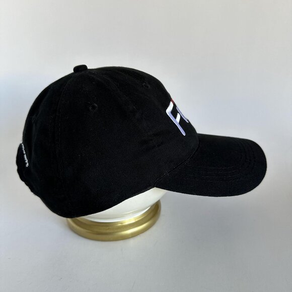 Fiilex Embroidered Dad Cap Apollo USA Adjustable Strap Hat Black One Size - Picture 5 of 10